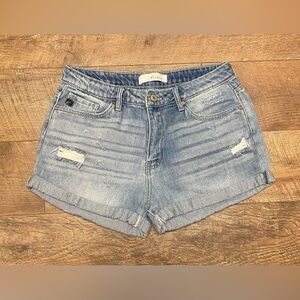 Kancan 100% Cotton Denim jean Shorts Size Medium